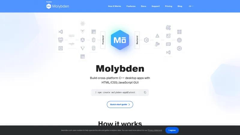 Homepage of Molybden