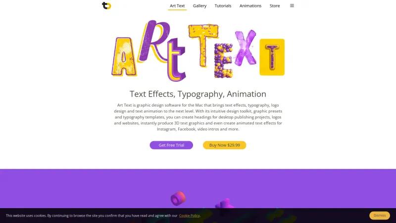 Homepage of Art Text