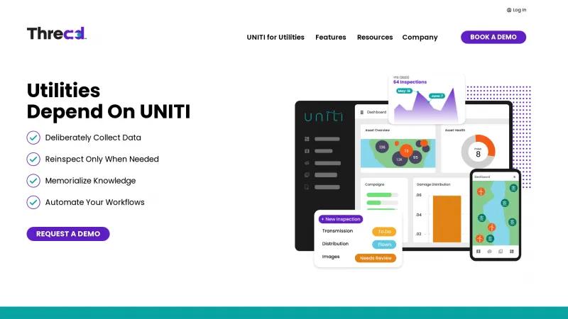 Homepage of UNITI