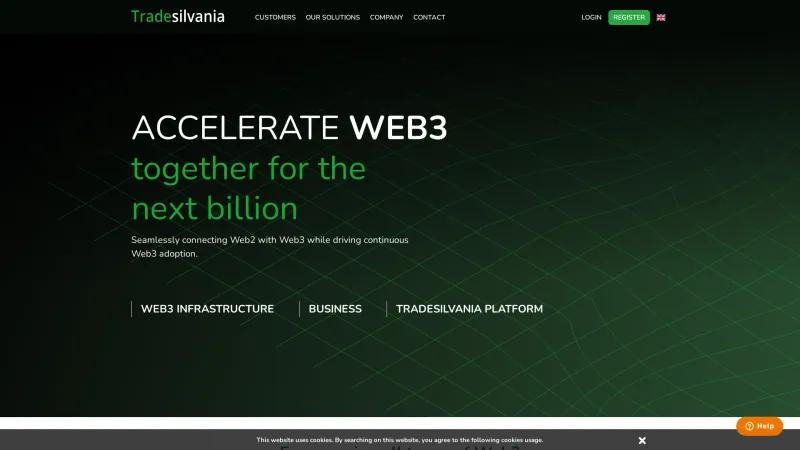 Homepage of Tradesilvania