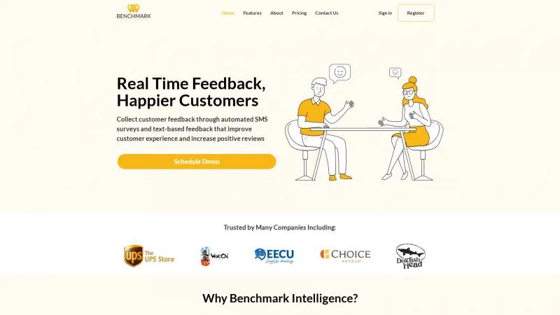 Homepage of Benchmark Intelligence