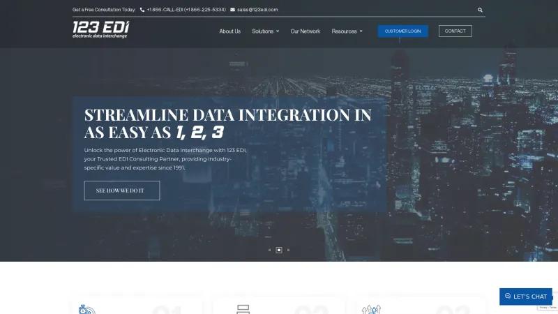 Homepage of EDI Engine