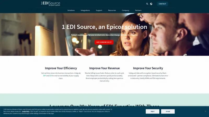 Homepage of EDI/HQ