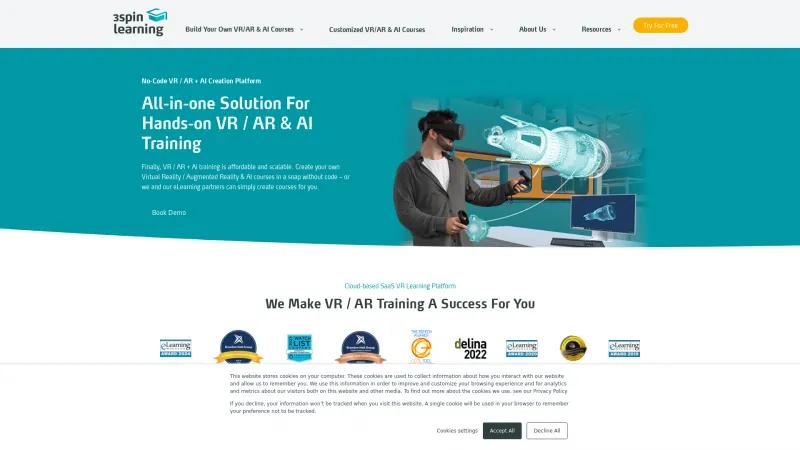 Homepage of 3spin Learning