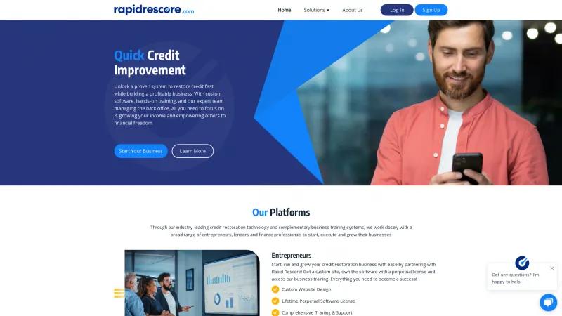 Homepage of Rapid Rescore