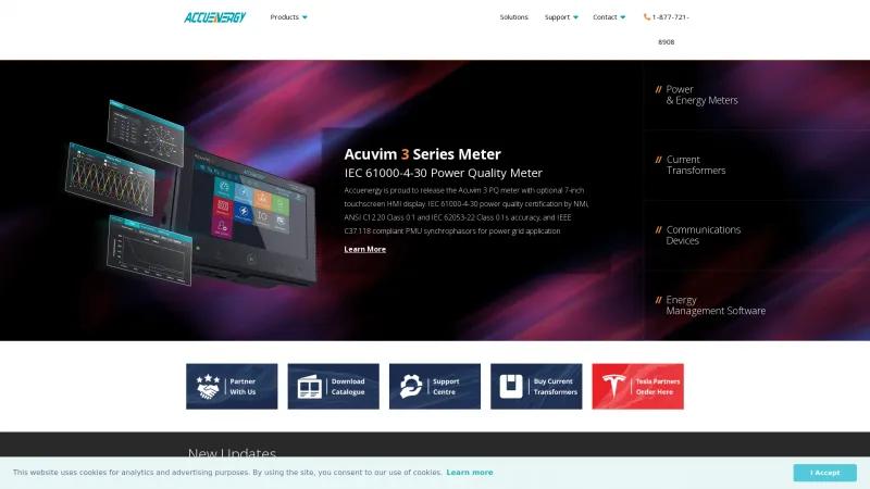 Homepage of AcuCloud