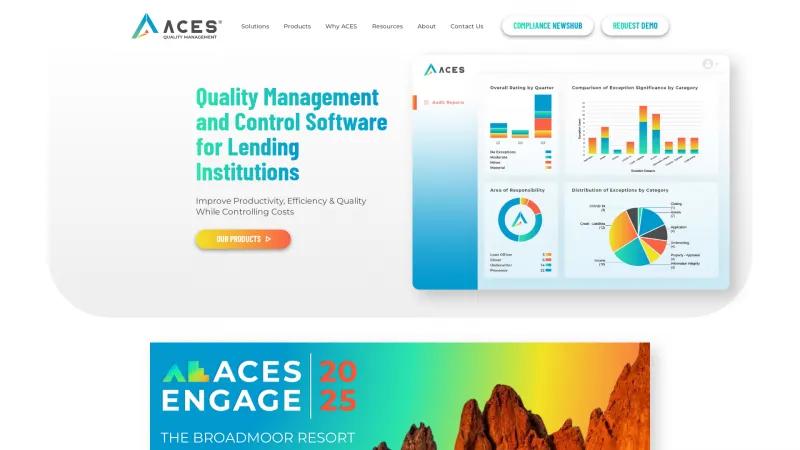 Homepage of ACES