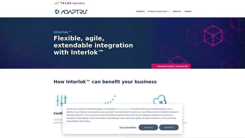 Homepage of Interlok