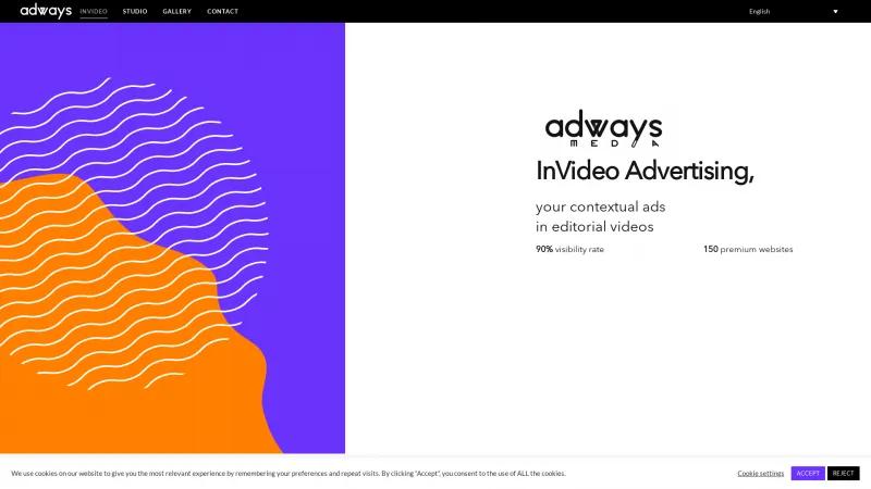 Homepage of Adways