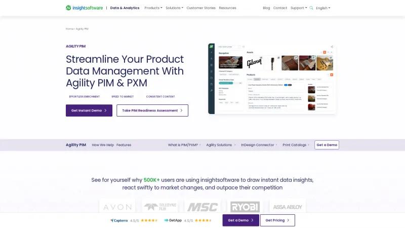 Homepage of Magnitude Agility PIM