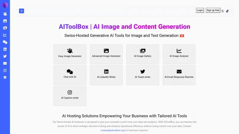 Homepage of AIToolBox