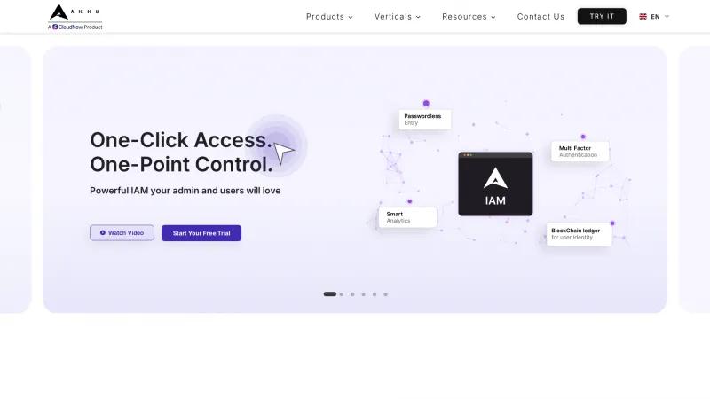 Homepage of Akku