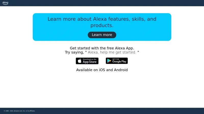 Homepage of Alexa Marketing Stack