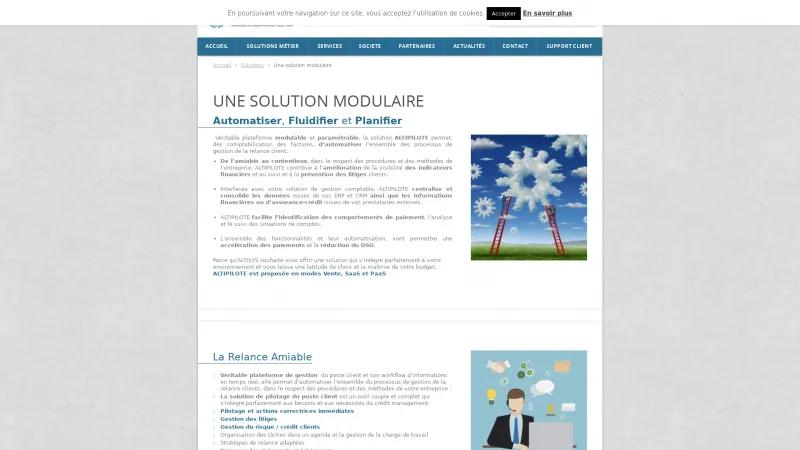 Homepage of Altipilote