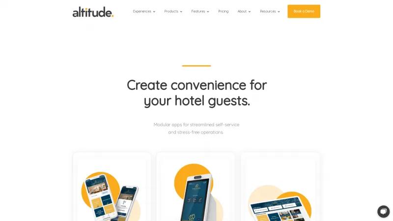 Homepage of Altitude