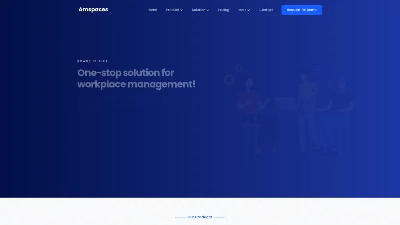 Homepage of Amspaces