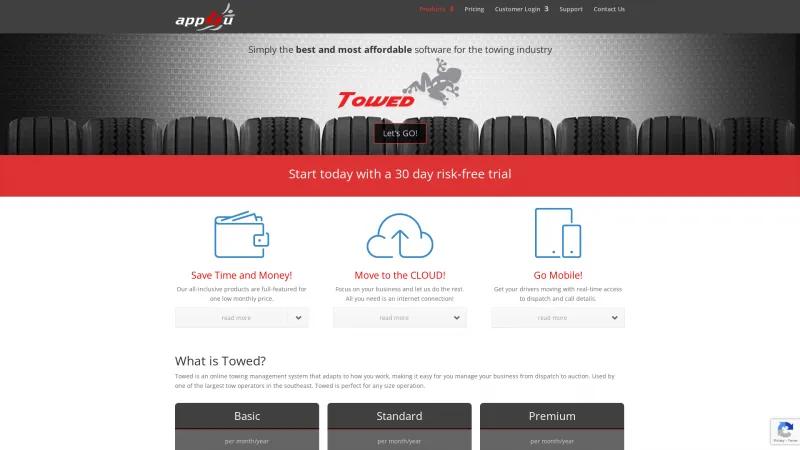 Homepage of Towed