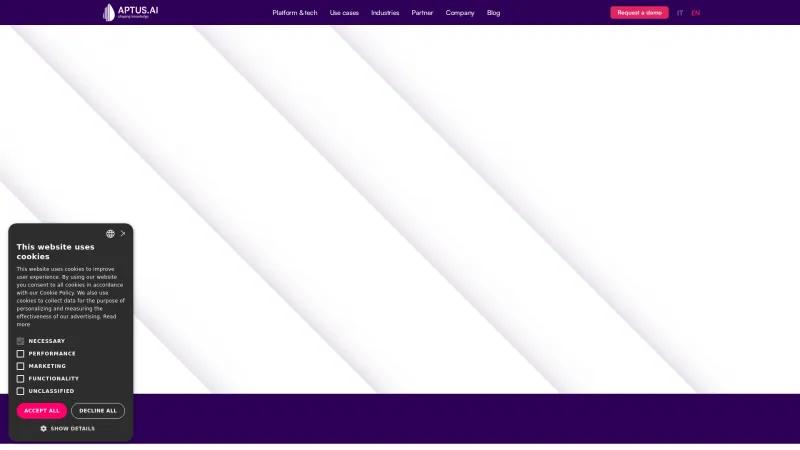 Homepage of Daitomic