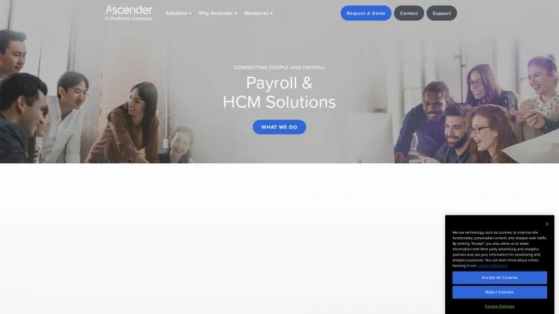 Homepage of Ascender