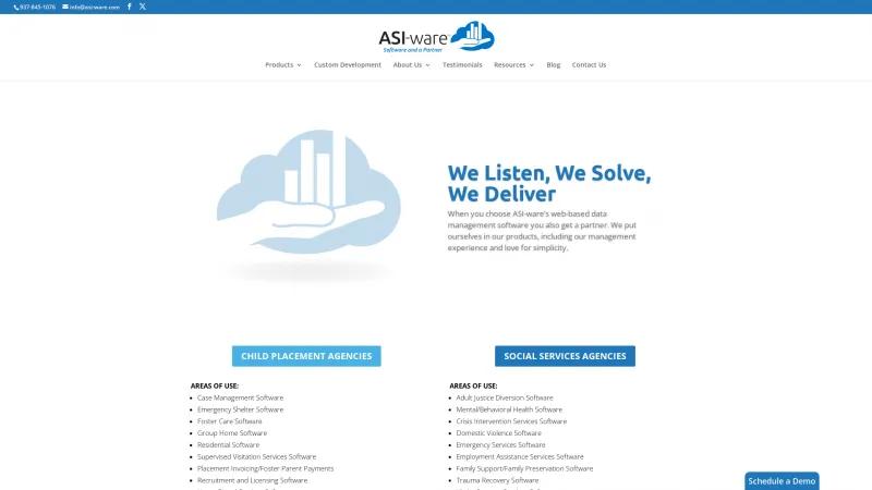 Homepage of ASI-Ware