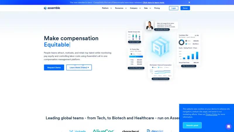 Homepage of Assemble