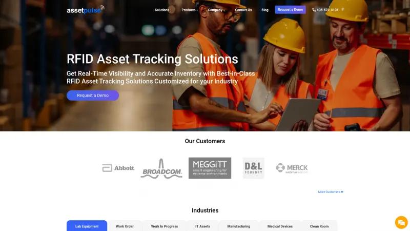 Homepage of AssetGather