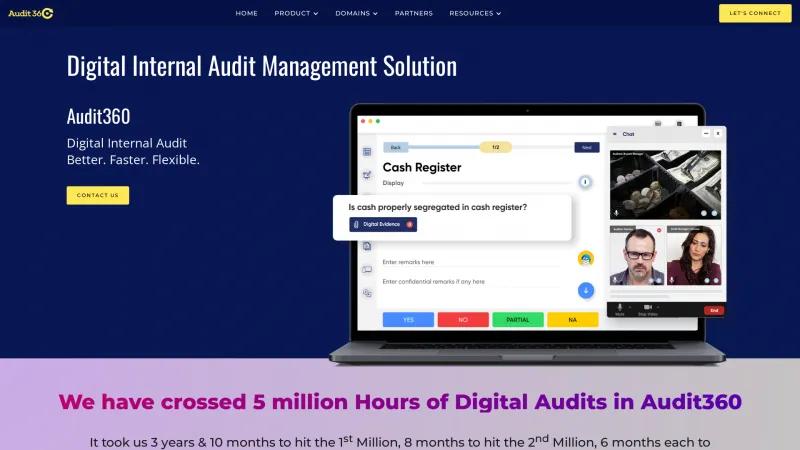 Homepage of Audit360