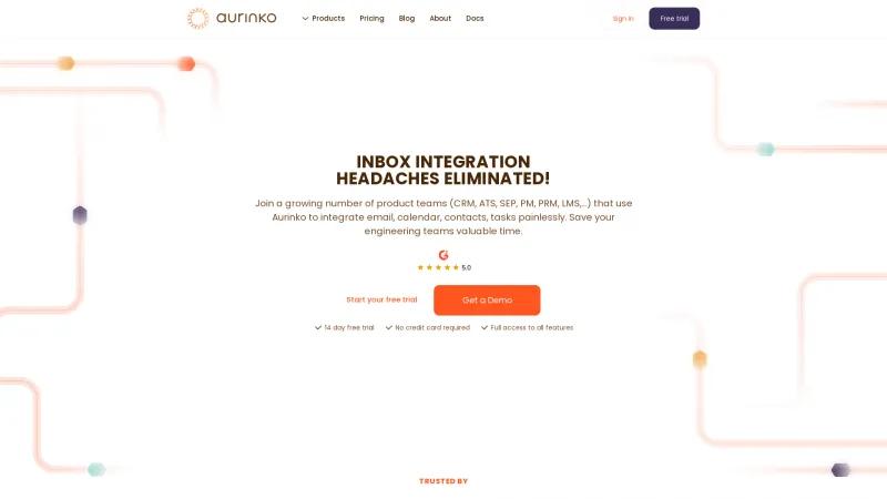 Homepage of Aurinko