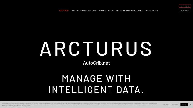 Homepage of AutoCrib Arcturus