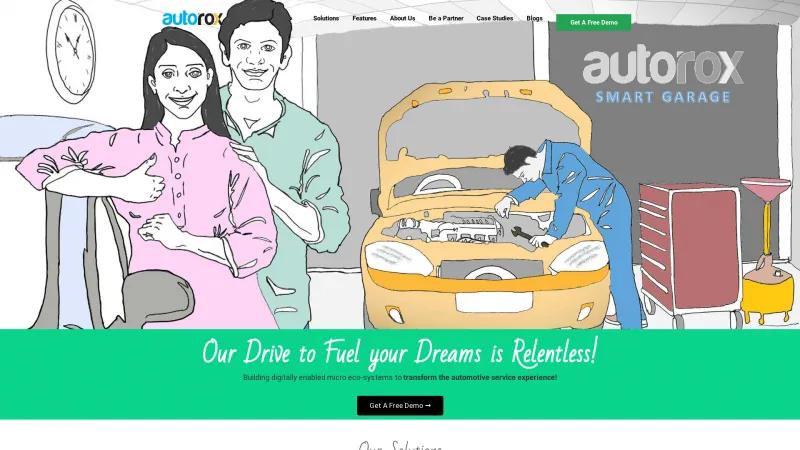 Homepage of Autorox