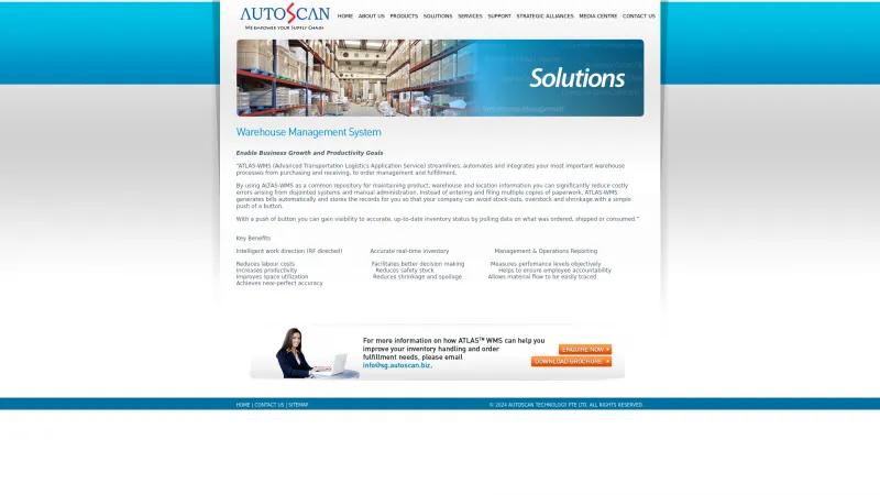 Homepage of ATLAS