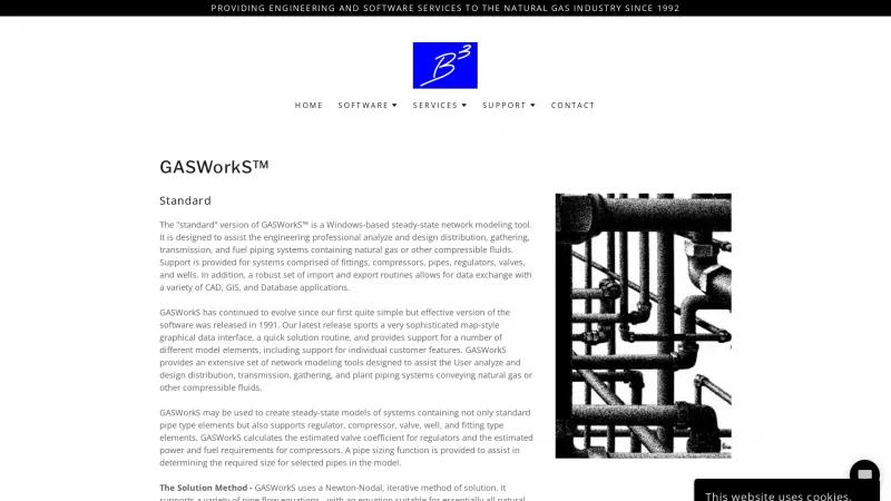 Homepage of GASWorkS