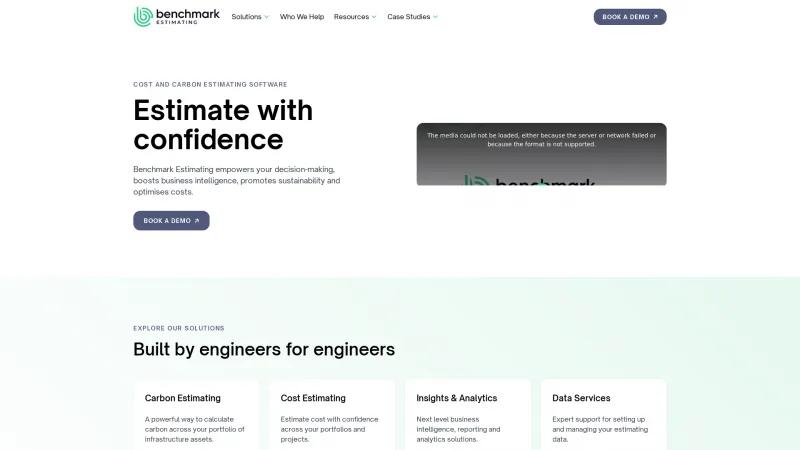 Homepage of Benchmark Estimating Software