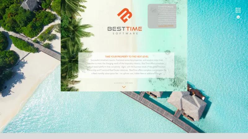 Homepage of BestTime