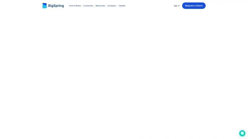 Homepage of BigSpring