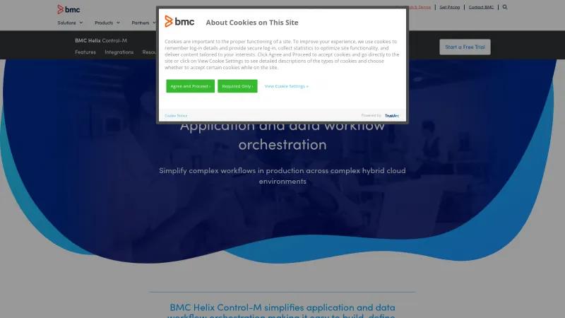 Homepage of BMC Helix Control-M