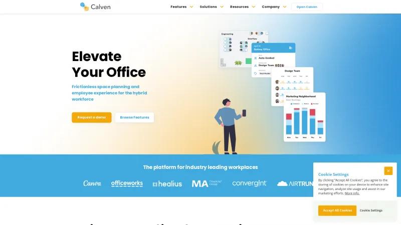 Homepage of Calven