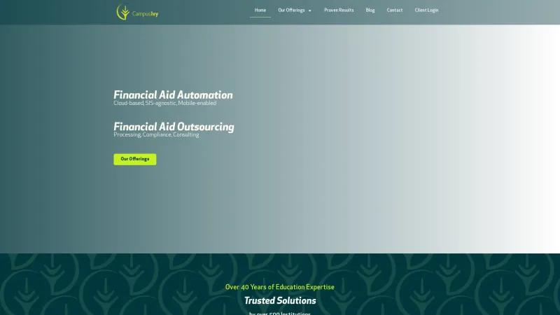 Homepage of Campus Ivy