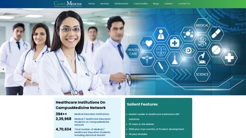 Homepage of Campus Medicine