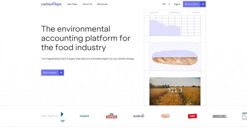 Homepage of Carbon Maps