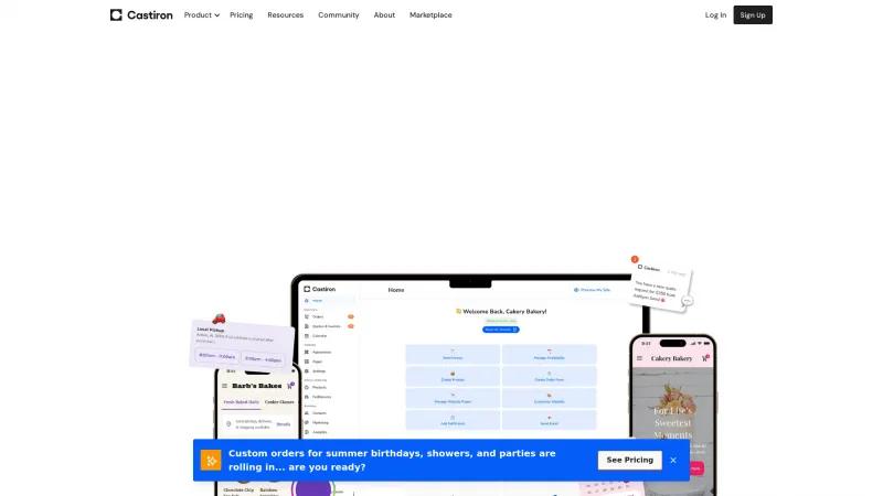 Homepage of Castiron