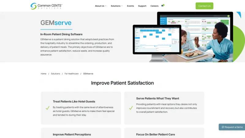 Homepage of GEMserve