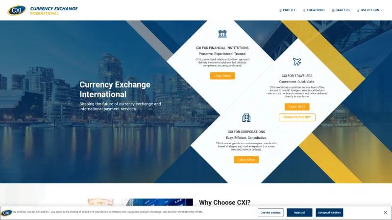 Homepage of CEIFX