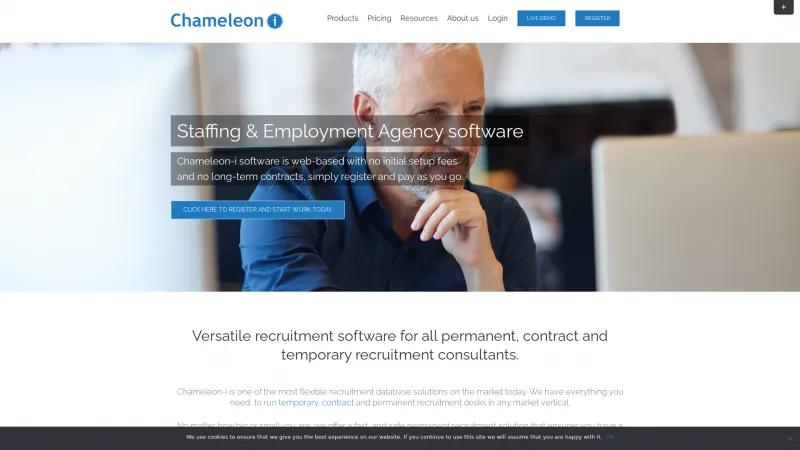 Homepage of Chameleon-i