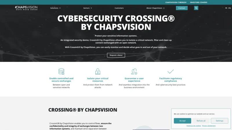 Homepage of ChapsVision CrossinG