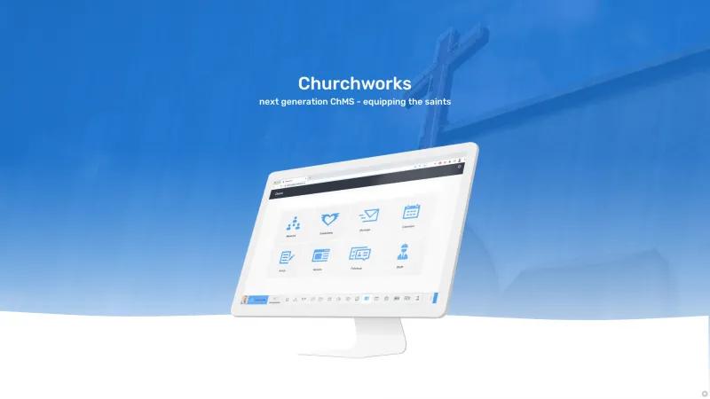 Homepage of ChurchWorks