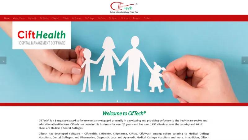 Homepage of CiftClinic