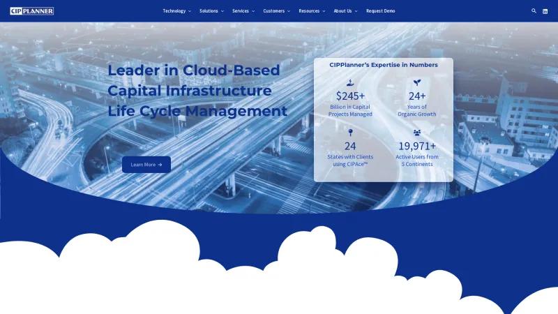 Homepage of CIPAce