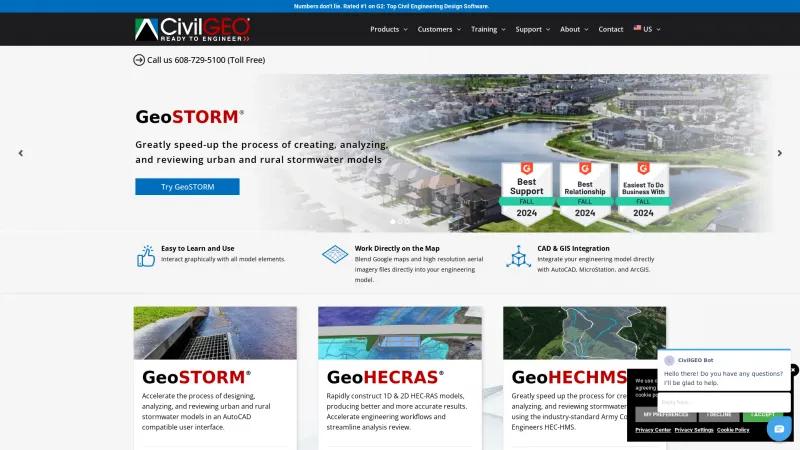 Homepage of GeoHECHMS