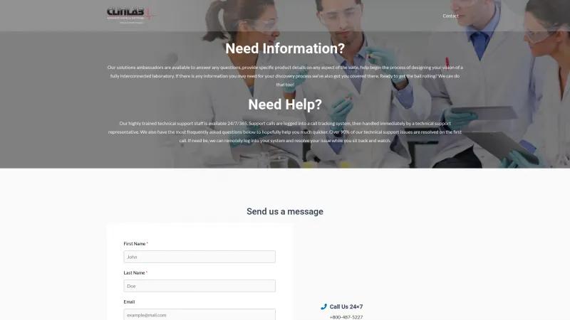 Homepage of ClinLab